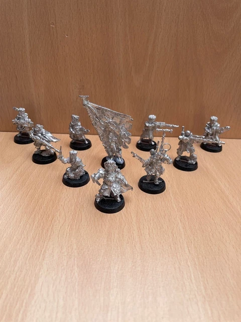 Warhammer 40K Vostroyan First Born Command Squad Imperial Guard Astra Militarum