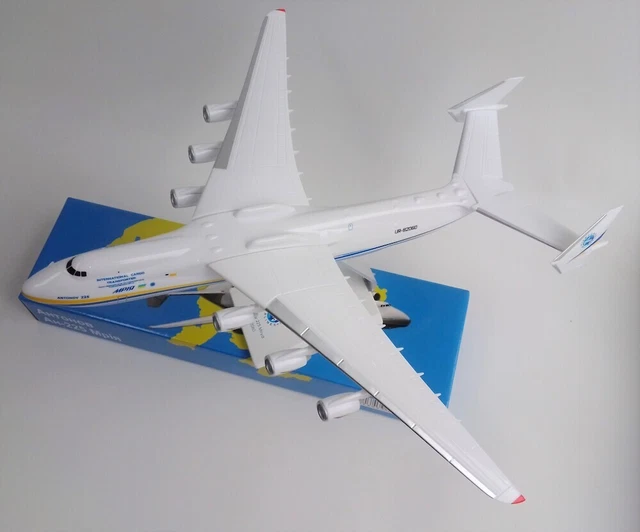 HiCOZZIE Antonov An-225 Mriya – Maquette 1/400 20 Cm, Alliage Métallique, Réplique Collection, Cadeau