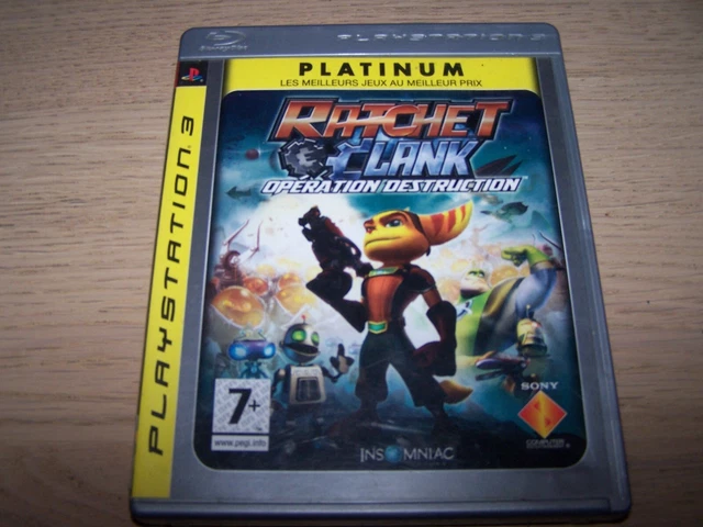 RATCHET & CLANK Operation destruction SONY PS3 PLATINUM NEUF VERSION