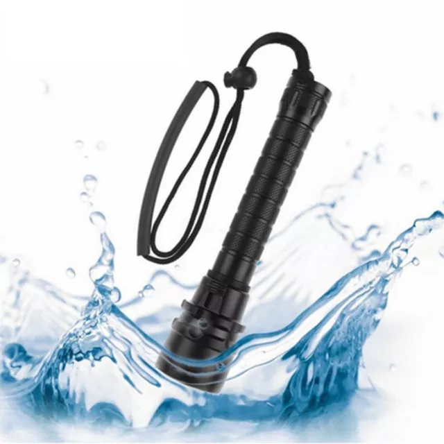 New Waterproof 50000LM 3x T6 LED Scuba Diving Flashlight Underwater 100M Torch 3