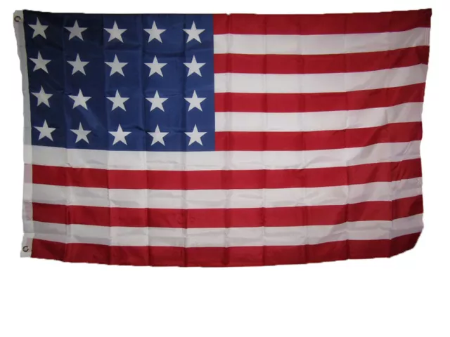 3x5 USA American 20 Star Linear 1818 Historical Flag 3'x5' Banner Grommets