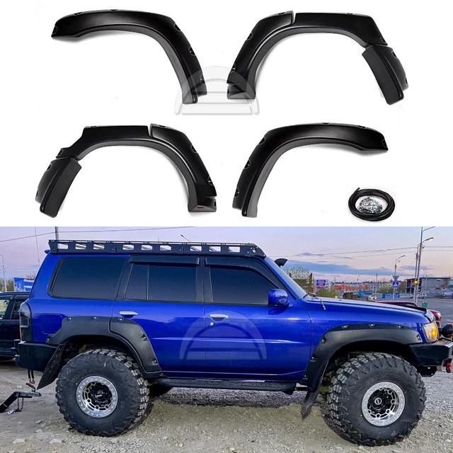 FENDERS FLARES FOR Nissan Patrol Y61 Safari 9710 +85mm 5d wheel arch