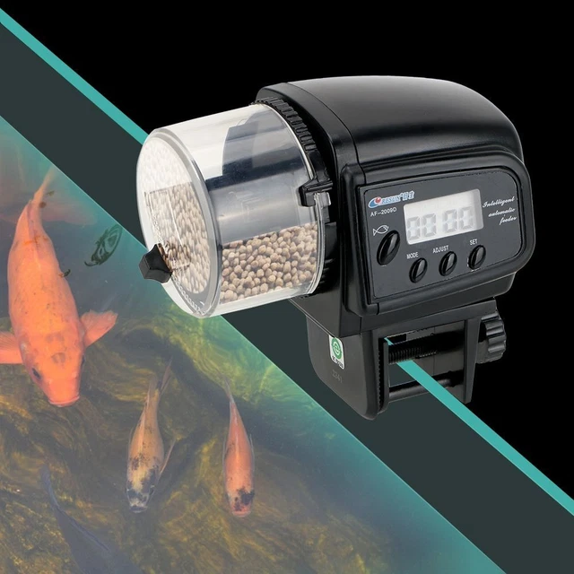 Aquarium Accessory Fish Auto Feeder Fish Tank Supplies Shrimp Food Feeder