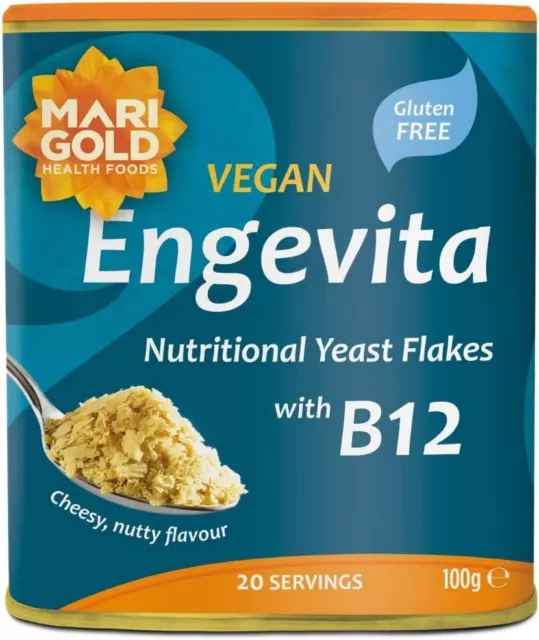 Marigold Engevita Yeast Flakes with Vitamin B12 - 100g