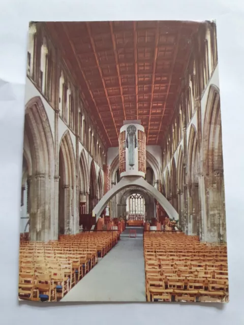 Llandaf Cathedral, The Nave, Looking East. Pitkin Pictorial PC, Unposted.