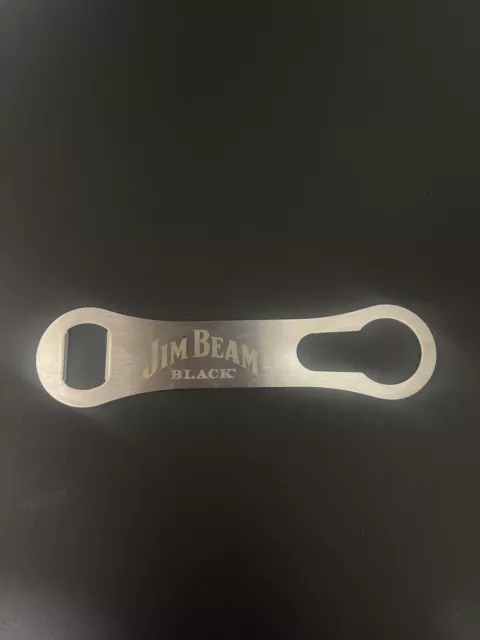 JIM BEAM WHISKEY BOURBON BEER bottle AND CAN opener