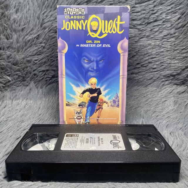 Jonny Quest Dr. Zin Master of Evil Cartoon Network VHS 1996 Video Tape Classic