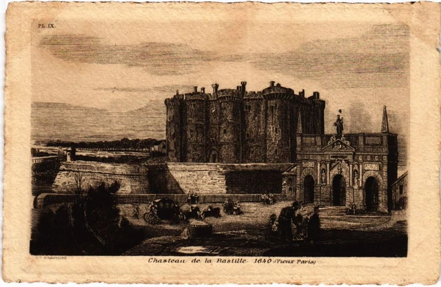 CPA Vieux PARIS Chateau de la Bastille (822245)