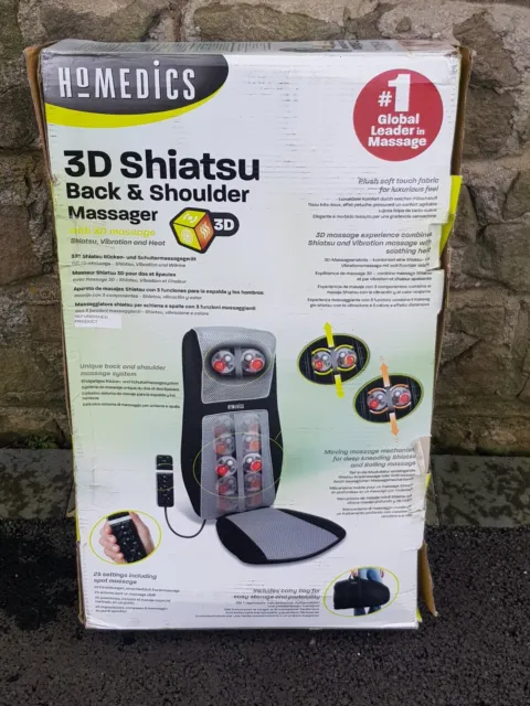 Homedics 3D Shiatsu Rücken- & Schultermassagegerät