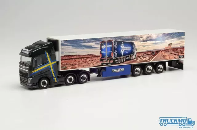 Herpa Hawthorns Volvo FH Globetrotter XL Kühlkoffersattelzug 314145