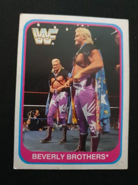 WWF Trading card 1991 Sammelkarte Nr 108 Merlin BEVERLY BROTHERS Wrestling WWE