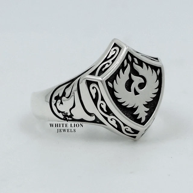 Bague Homme Acier Inoxydable - Lion Rugissant, Signe Du Zodiaque, Style Biker, Neuve