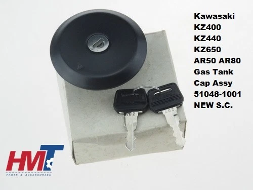 その他 150 KAWASAKI KZ400 KZ440 KZ650 Fuel Gas Tank Cap Assembly 51048