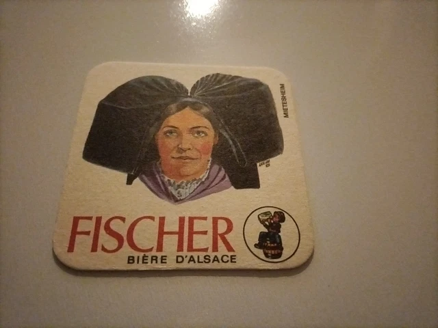 Sous bock de bière Fischer