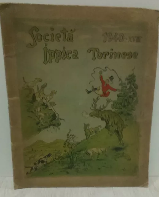 Calendario Societa' Ippica Torinese 1940  - Numerato (287/1000)