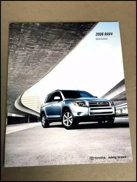 2006 Toyota Rav4 20-page Original Car Sales Brochure Catalog