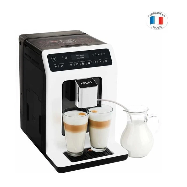 KRUPS EA890110 Evidence Machine à café à grain Broyeur grain Cafetière Expresso.