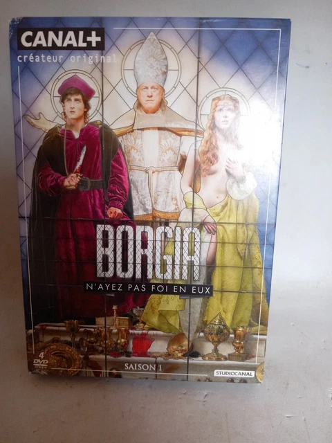 Coffret 4 Dvd Zone 2--Serie Tv--Borgia--Integrale Saison 1