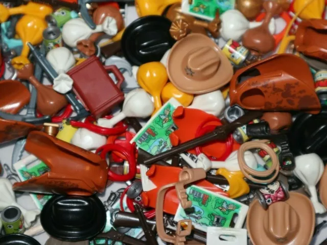 Playmobil Lot 5 Accessoire Personnage Décor Cowboy Westerns Modèle au Choix NEW