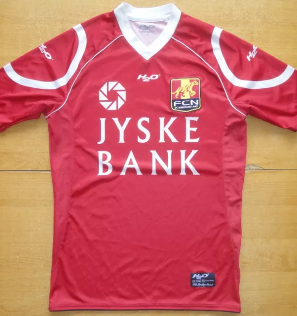 2010/11 FC Nordsjaelland Denmark H2O Size S Football Shirt Jersey