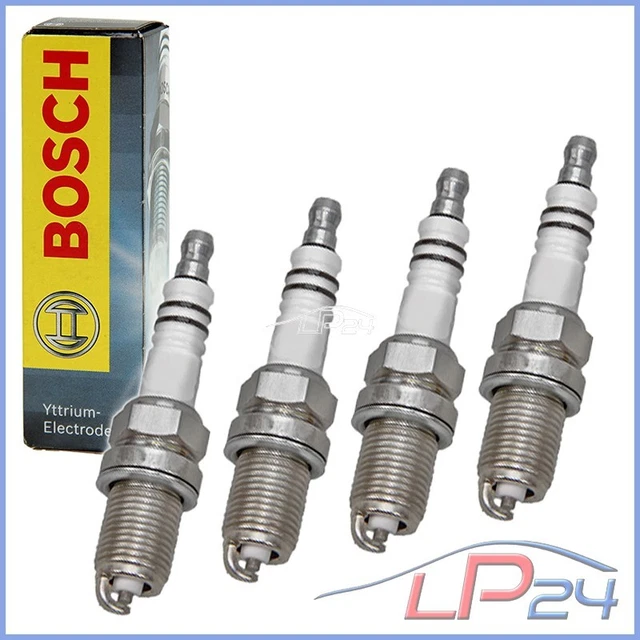 Jeu De 4 Bougies D'allumage BOSCH - Pour AUDI A3, A2 1.4 - Neuf OEM