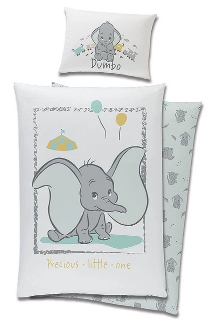 Disney Dumbo Ropa de Cuna - Set 100x135cm+40x60cm