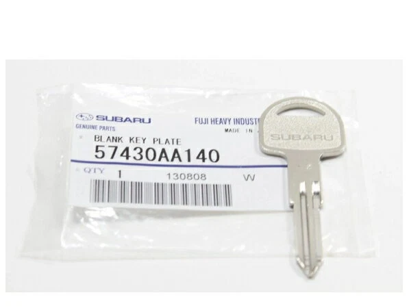 thumbnail image 2 of JDM Subaru STi Titanium Blank Key Fits Impreza, Forester, Legacy - OEM 57497FE000 2 of 4
