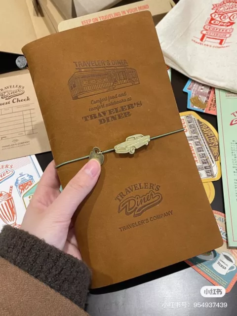 [New] Travelers's notebook limited diner version, standard size (Midori/trc)