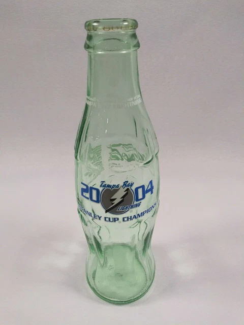 2004 Tampa Bay Lightning Stanley Cup Champion Coca-Cola Bottle