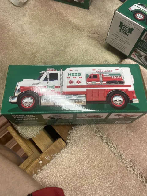 2020 hess toy truck ambulance and rescue