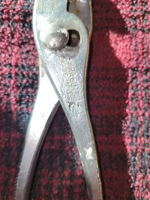 KRAEUTER Vintage USA Slip Joint Pliers