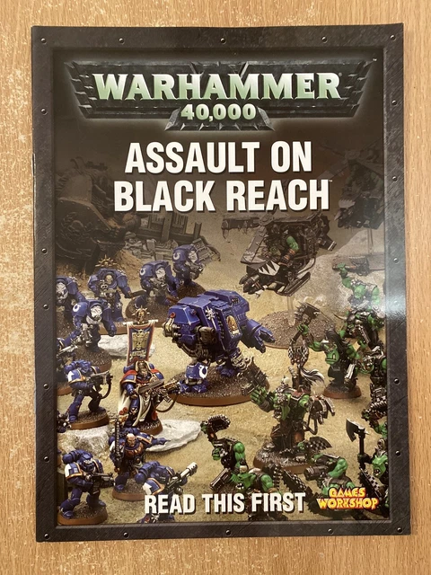 Warhammer 40000 Assault On Black Reach Read This First (2009 Paperback) Manual