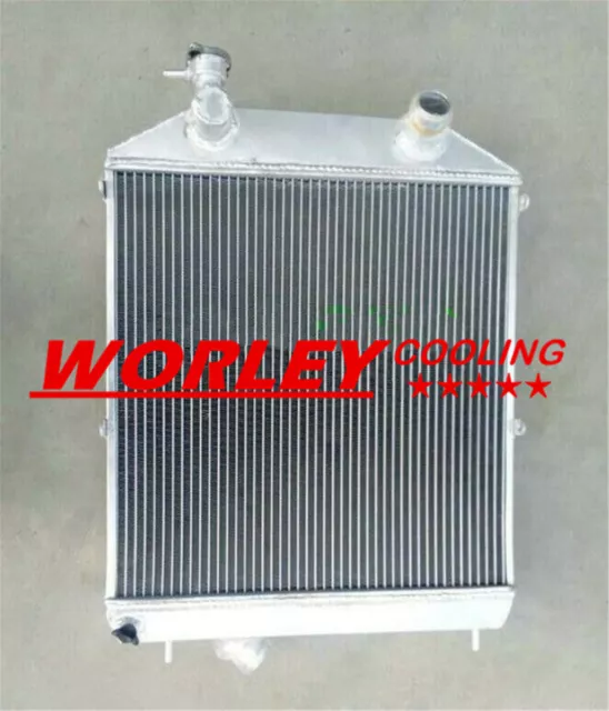 3 core aluminum radiator for Jaguar XK150 Roadster DHC FHC 150S 1957-1960 manual