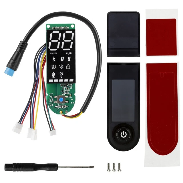 Tableau De Bord Bluetooth Pour Scooter électrique PRO2 - Écran LCD Clair, étanche, Remplacement Facile - 3