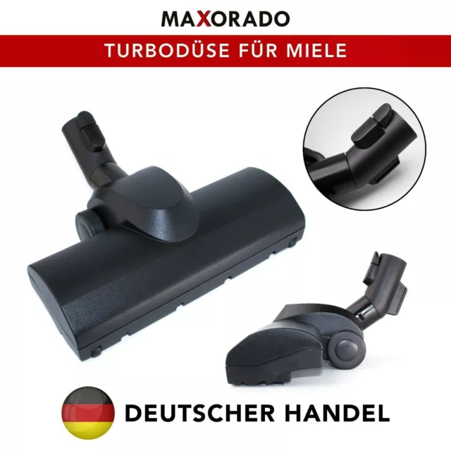 Pièce de Rechange pour Original Miele Embout Turbo Brosse STB305-3 Aspirateur