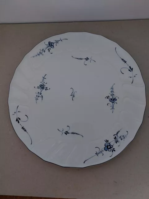 grand plat rond villeroy& boch vieux luxembourg modèle brindille