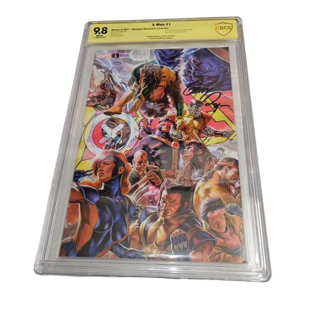 X-Men #1 signed by Gerry Dougan Illuminati Massafera Exclusive BAM! Box