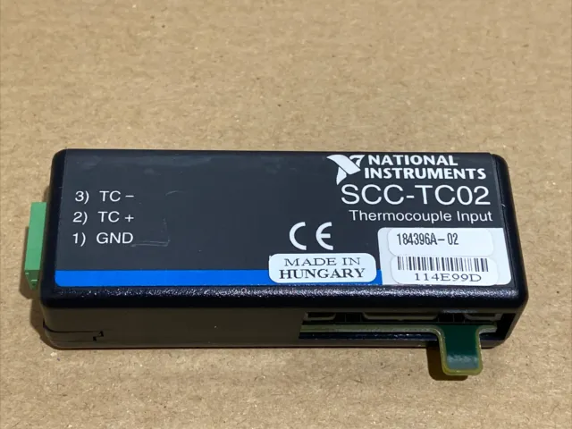 Ni National Instruments SCC-TC02 Thermoelement-Eingangsmodul