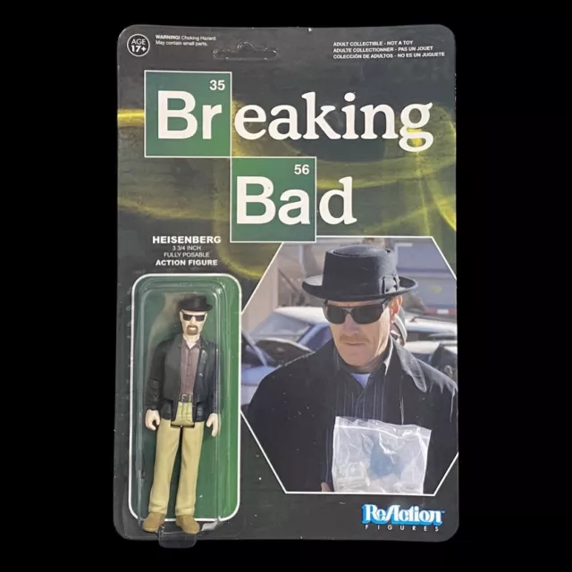 Funko ReAction Figure Breaking Bad Walter White "Heisenberg" **Vaulted**