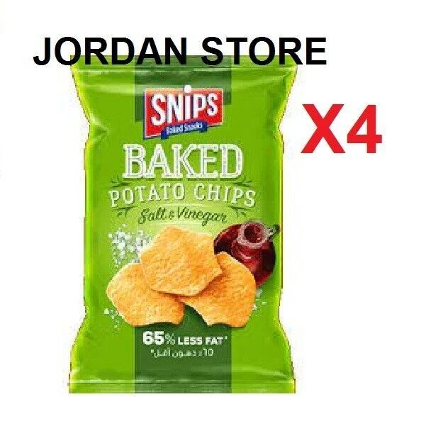 Snips sale e aceto Chips 35gm X 4 pack HALAL حلال