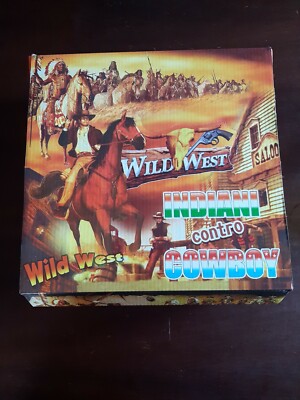 Atlantic Lotto D Selvaggio WEST Soldatini 1/32 Indiani Messicani Cowboys Squaw Vintage #3 