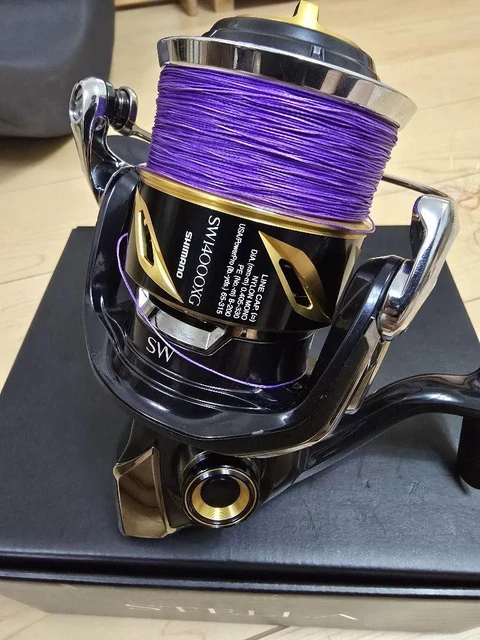 SHIMANO 19 STELLA SW14000XG Spinning Reel with Varivas Line