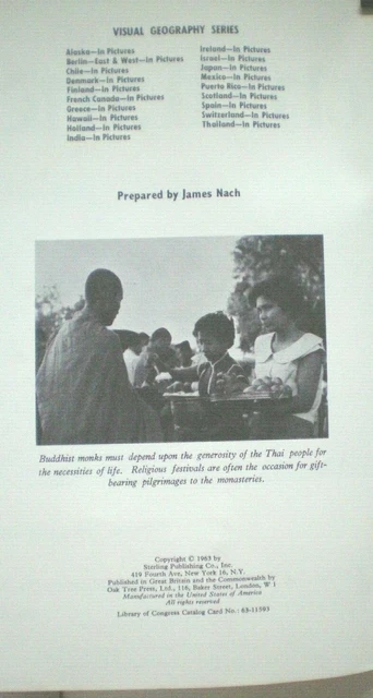 Thailand in Pictures  Visual Geography Series 1963 3