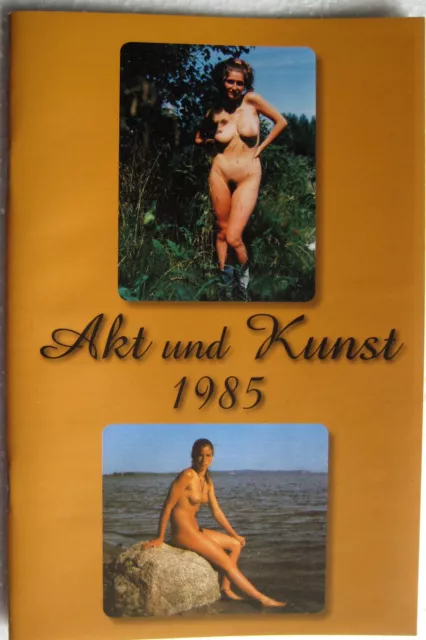 Magazin Akt Fotografie Foto Busen Brust Popo Männermagazin Akt & Kunst 1985