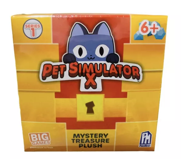 Roblox Pet Simulator X Series 2 Mystery Treasure Plush Mystery Pack 1  RANDOM Figure Epic DLC Code PhatMojo - ToyWiz