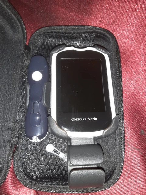 "ONETOUCH"" Verio Medidor de Glucosa en Sangre SOLO MEDIDOR Y ESTUCHE"