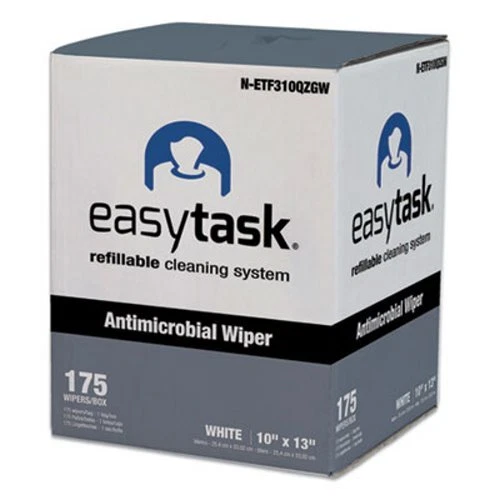 Hospeco Easy Task F310 Wiper, Zipper Bag, 175 Wipes (HOSNETF310QZGW)