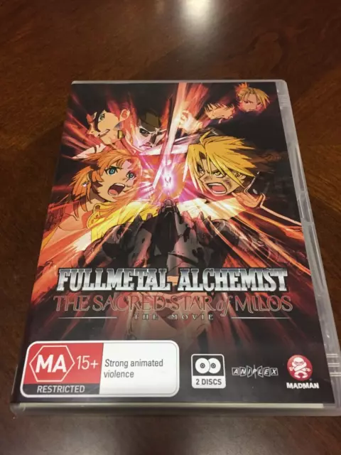 FULLMETAL ALCHEMIST THE Movie - Conqueror of Shamballa (Blu-ray 2005 Anime)  $100.00 - PicClick AU