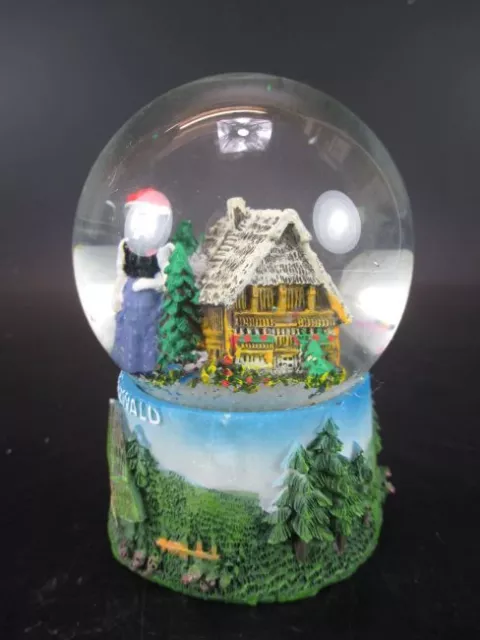 Schneekugel Schwarzwald Black Forest,Souvenir Germany Snowglobe,Neu ! 3