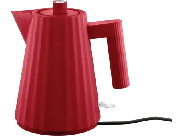 Hervidor de agua Alessi MDL06/1 R, 2400 W, 1 l, Termoplástico, Rojo